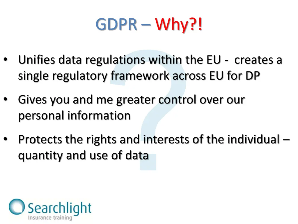 gdpr why