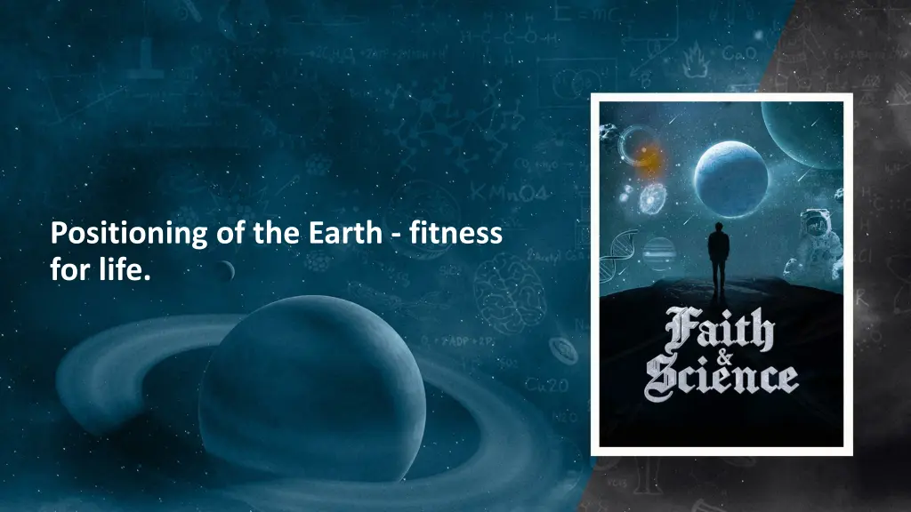 positioning of the earth fitness for life