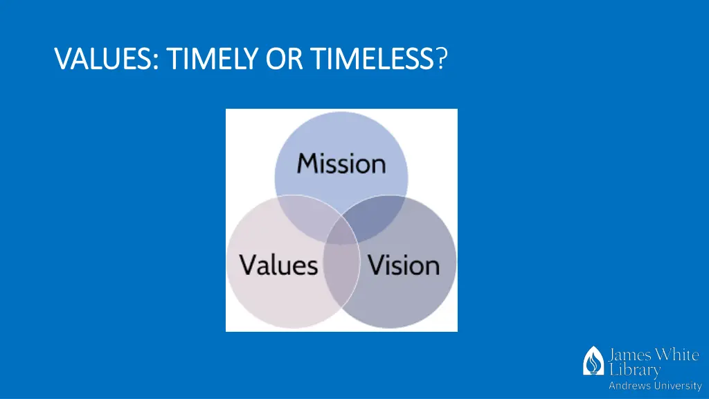 values timely or timeless values timely