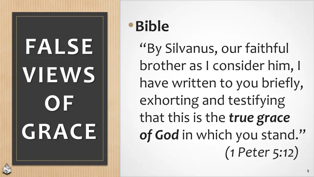 bible by silvanus our faithful brother