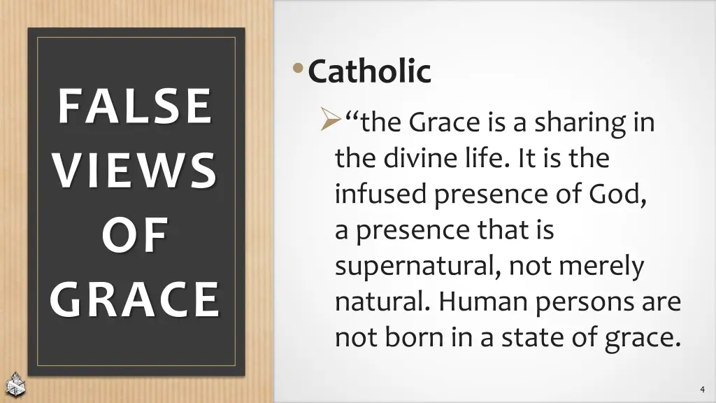 catholic the grace is a sharing in the divine