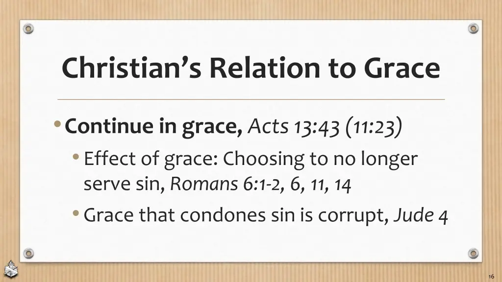 christian s relation to grace 1