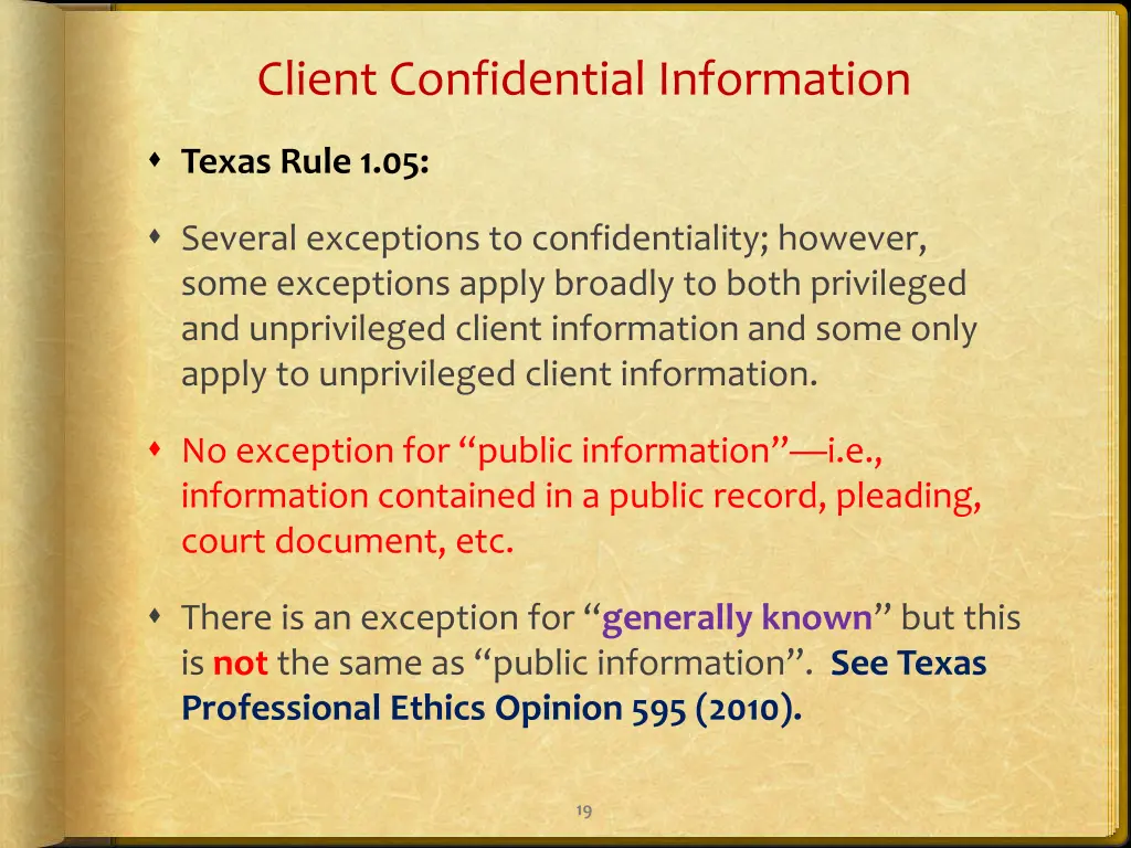 client confidential information 1