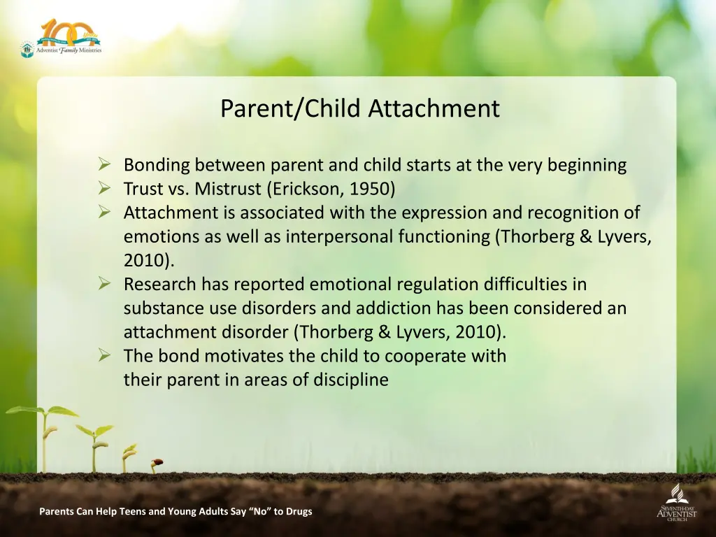 parent child attachment