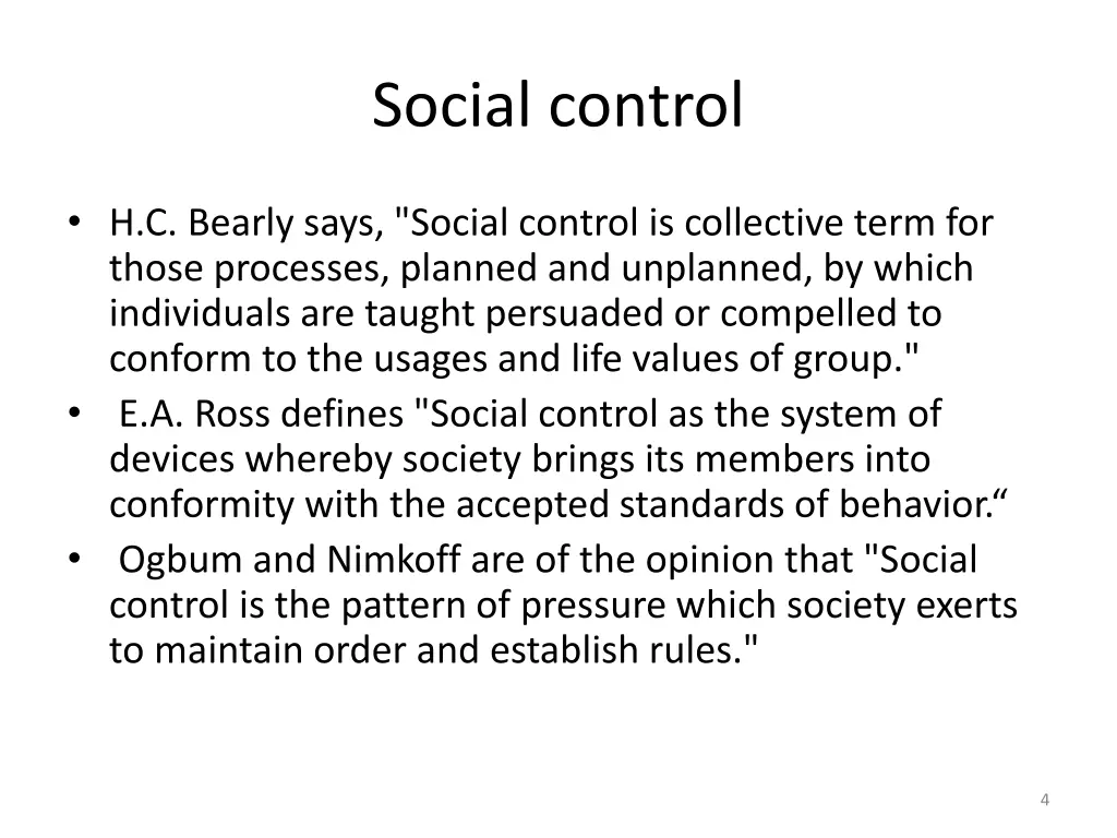 social control 3