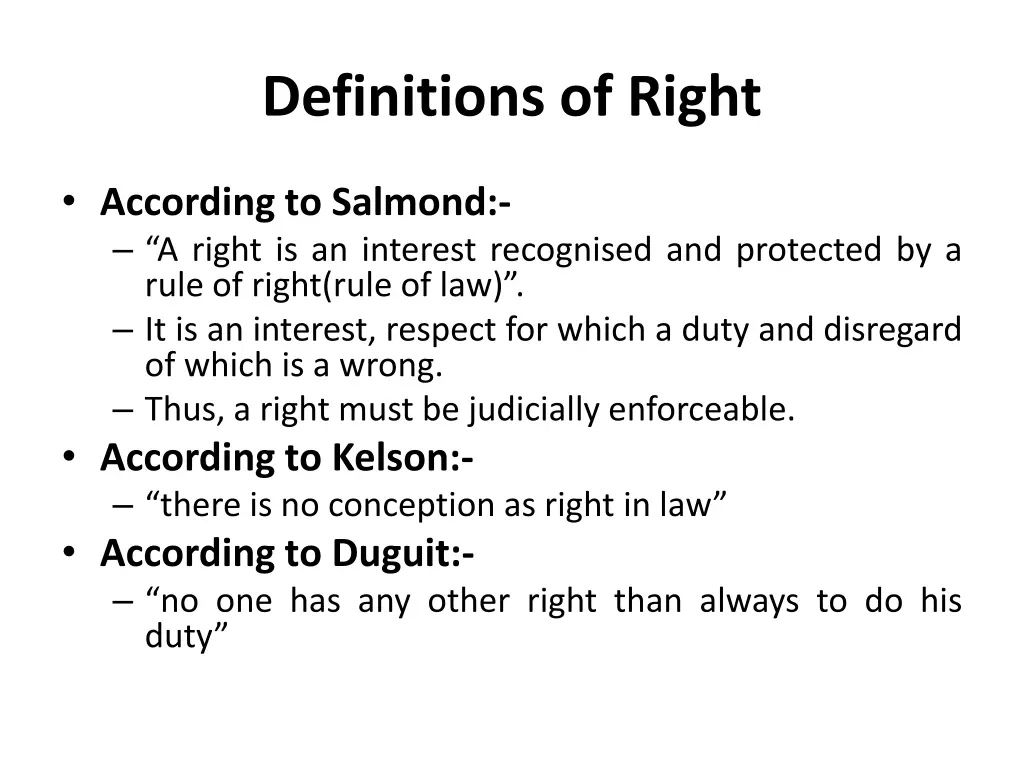 definitions of right 3