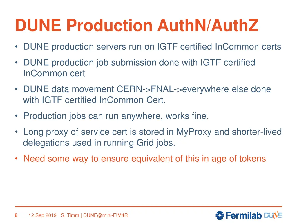 dune production authn authz