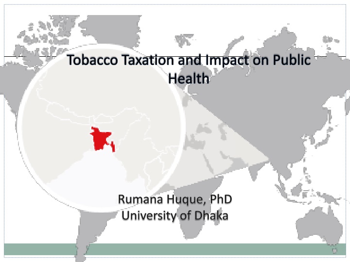 tobacco taxation and impact on public health