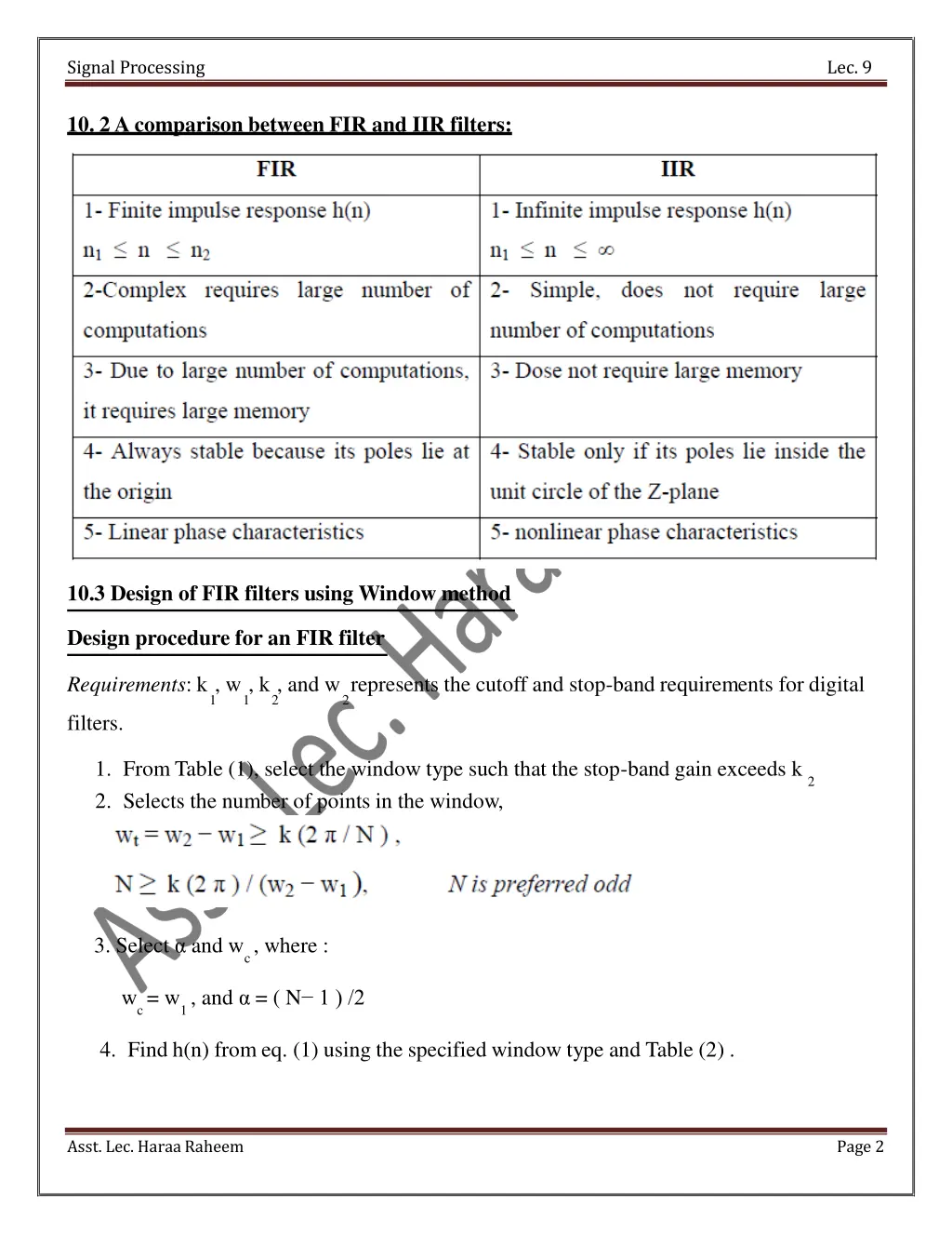 signal processing 1