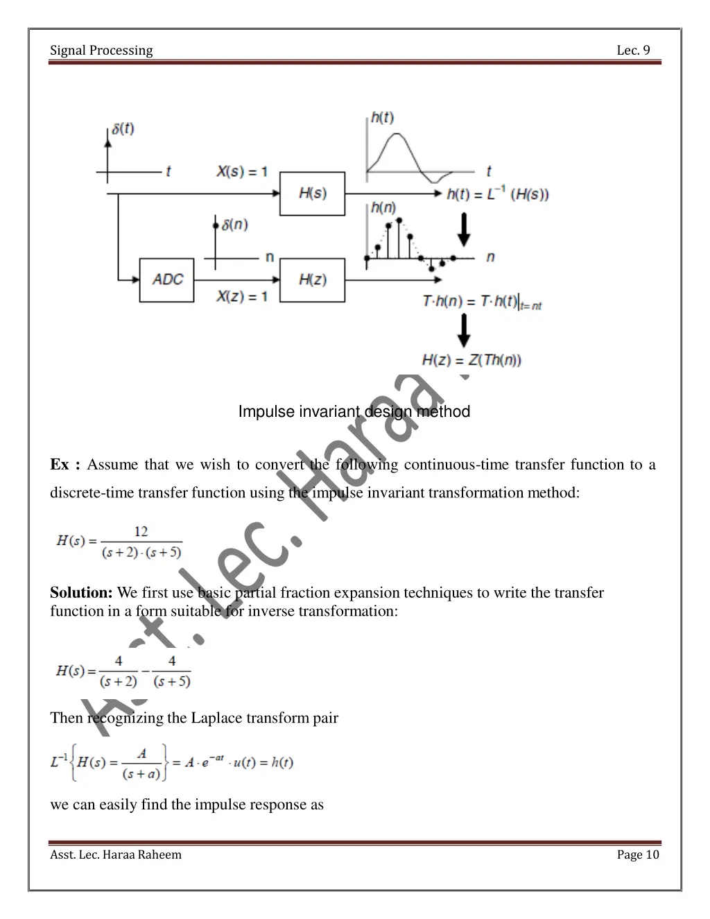 signal processing 9