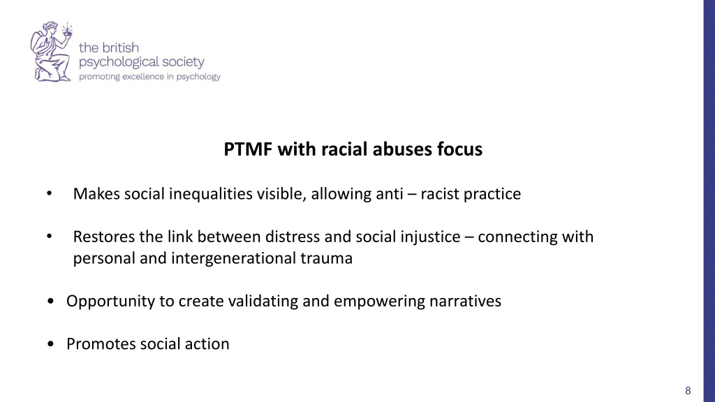 ptmf with racial abuses focus 1