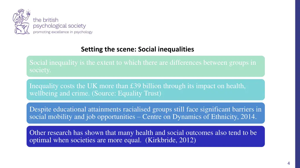 setting the scene social inequalities