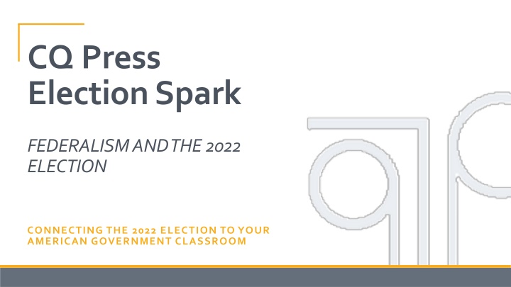 cq press election spark