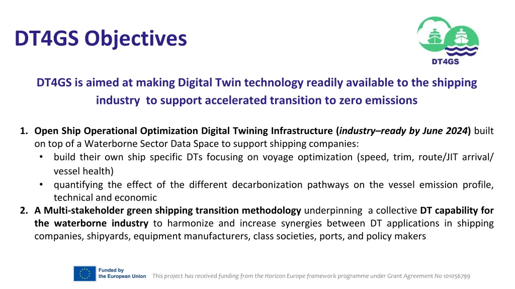 dt4gs objectives