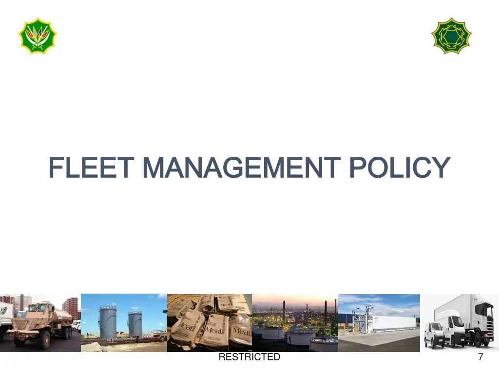 fleet management policy fleet management policy