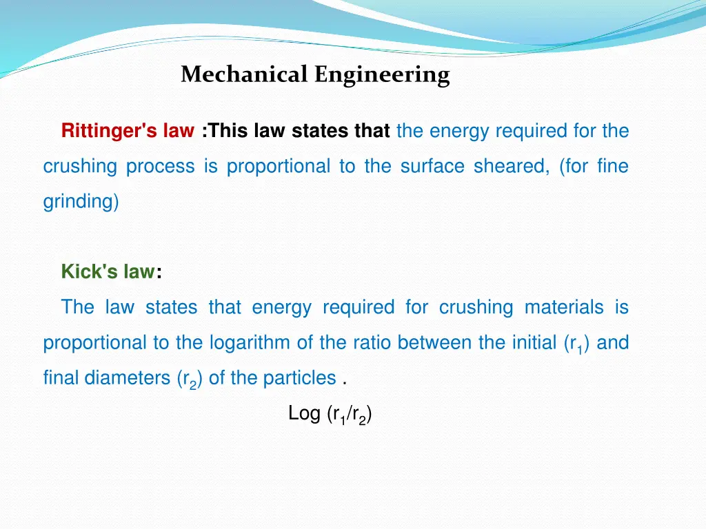 mechanical engineering