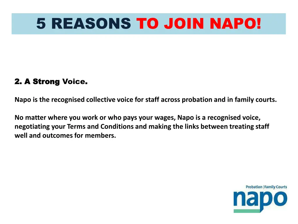 5 reasons to join napo 1