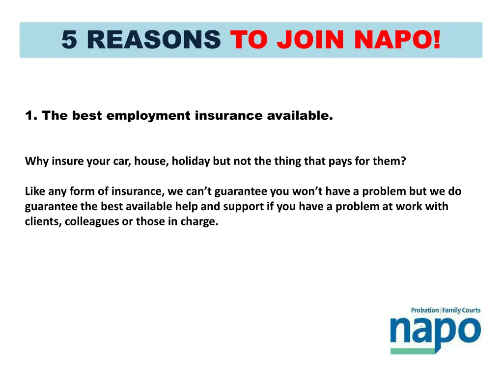 5 reasons to join napo