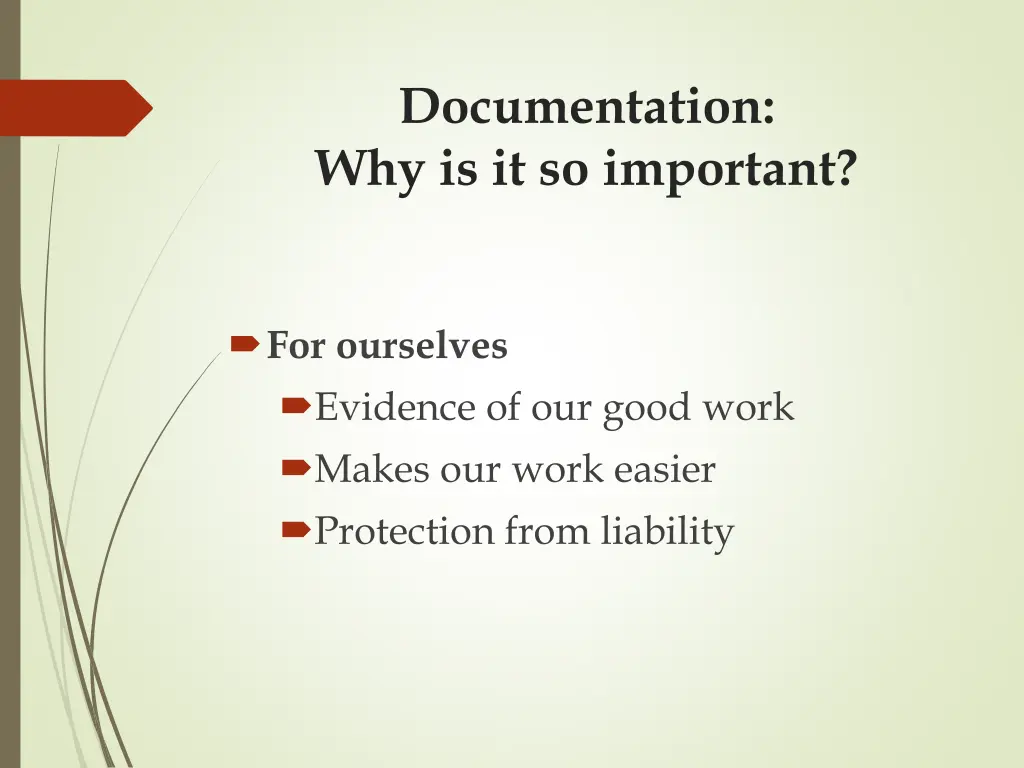 documentation why is it so important 1