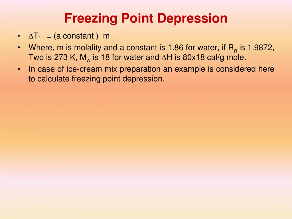 freezing point depression 1