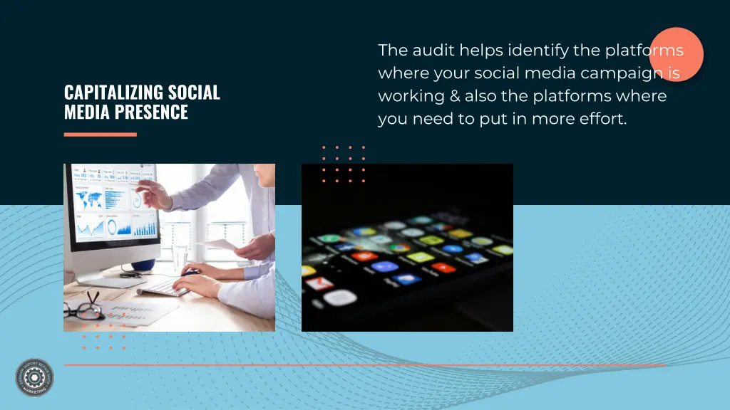 the audit helps identify the platforms where your