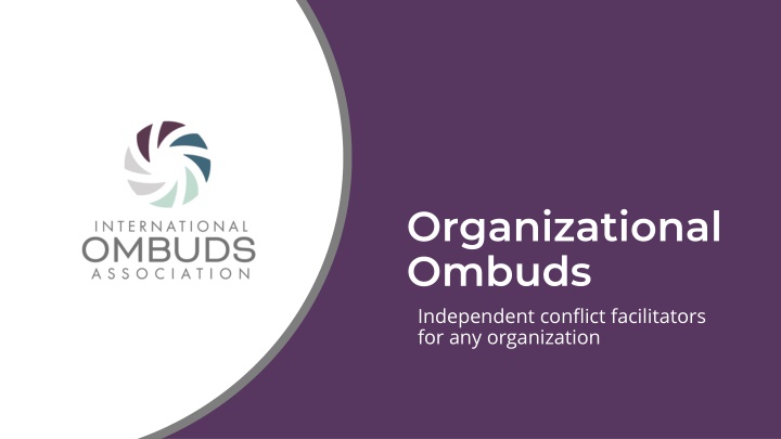 organizational ombuds independent conflict