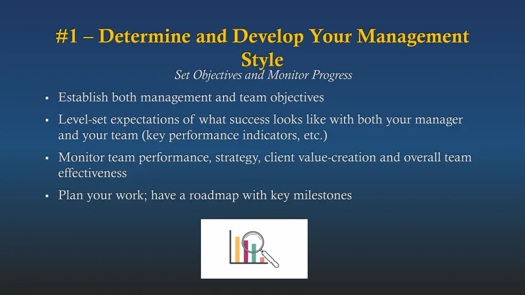 1 determine and develop your management style