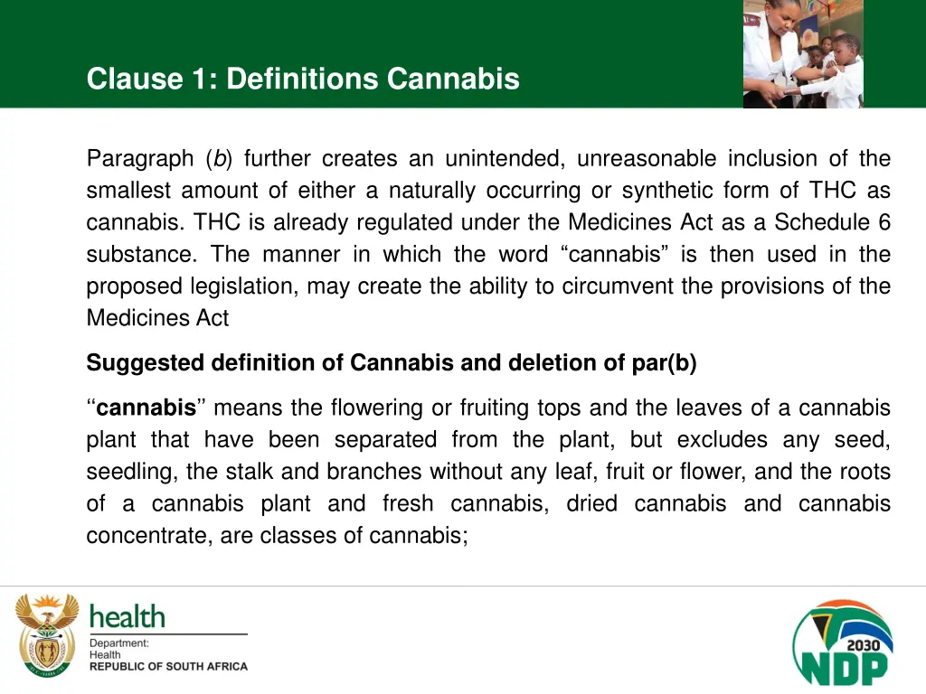 clause 1 definitions cannabis