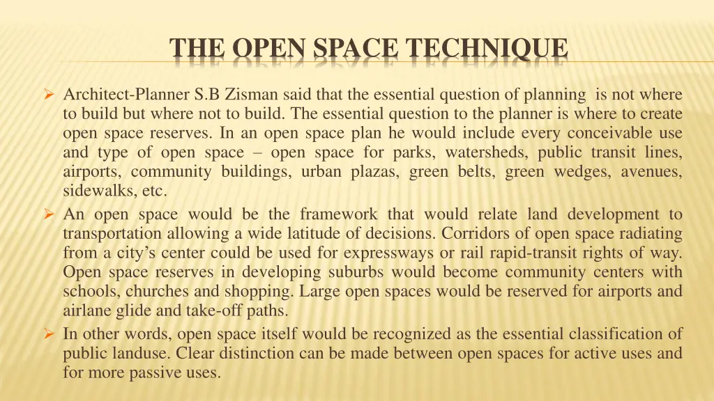 the open space technique