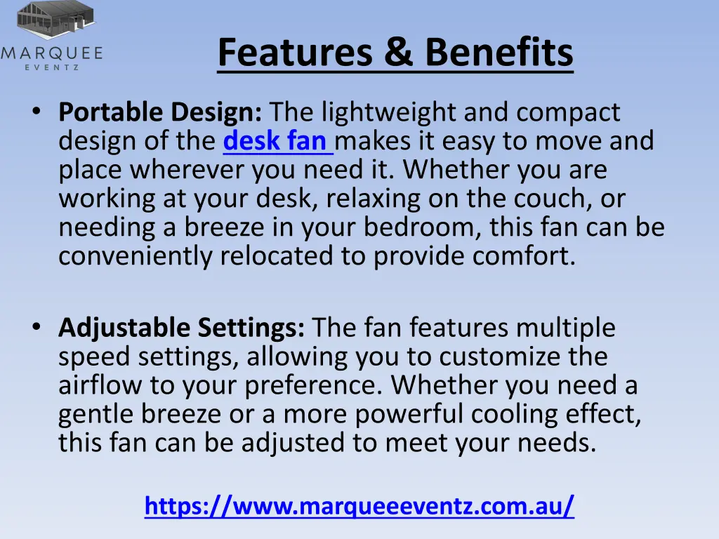 features benefits