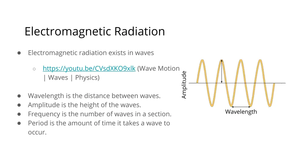 electromagnetic radiation