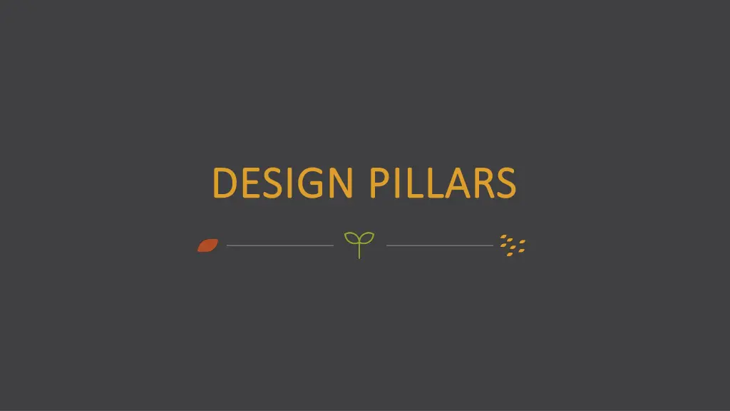 design pillars design pillars