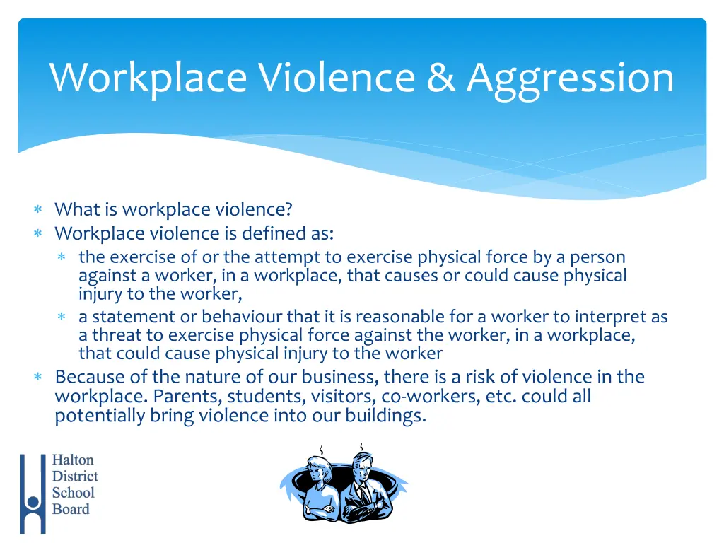 workplace violence aggression