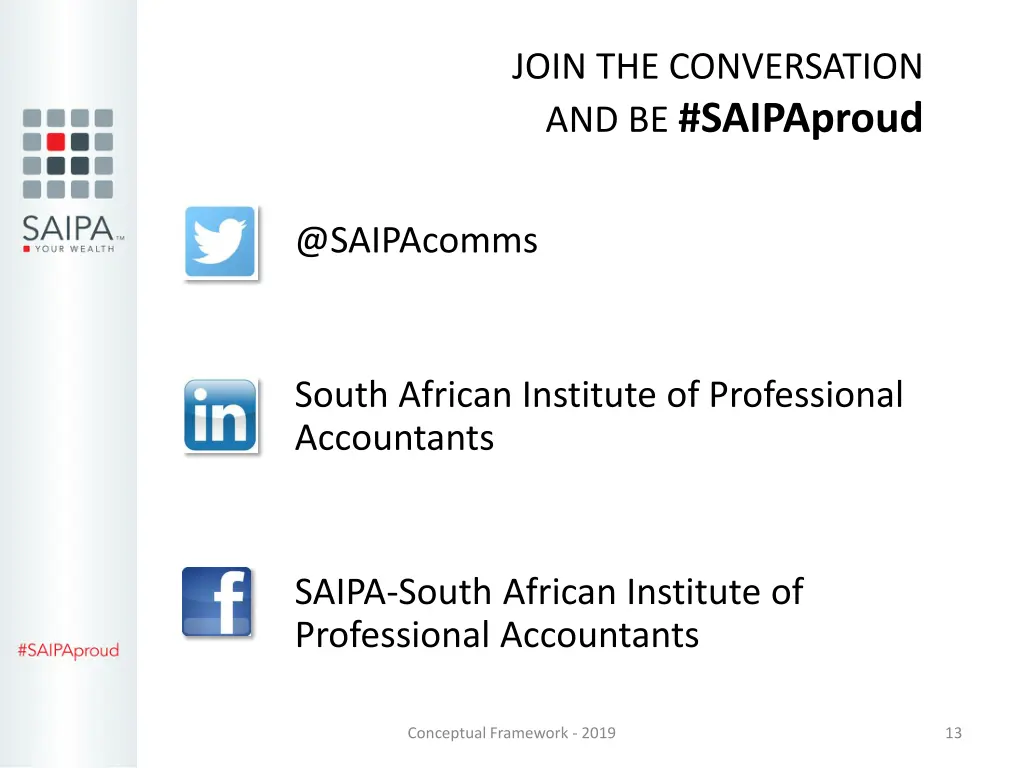 join the conversation and be saipaproud