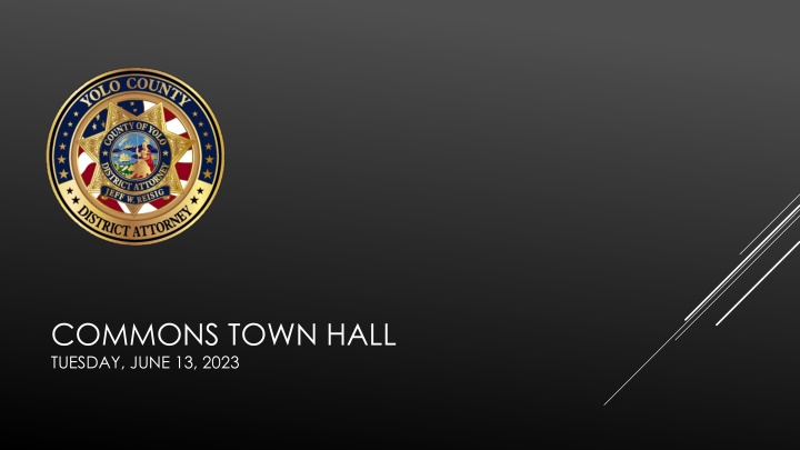 commons town hall tuesday june 13 2023