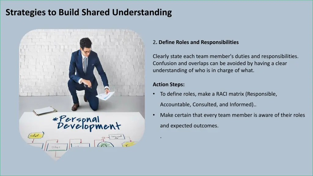 strategies to build shared understanding 1