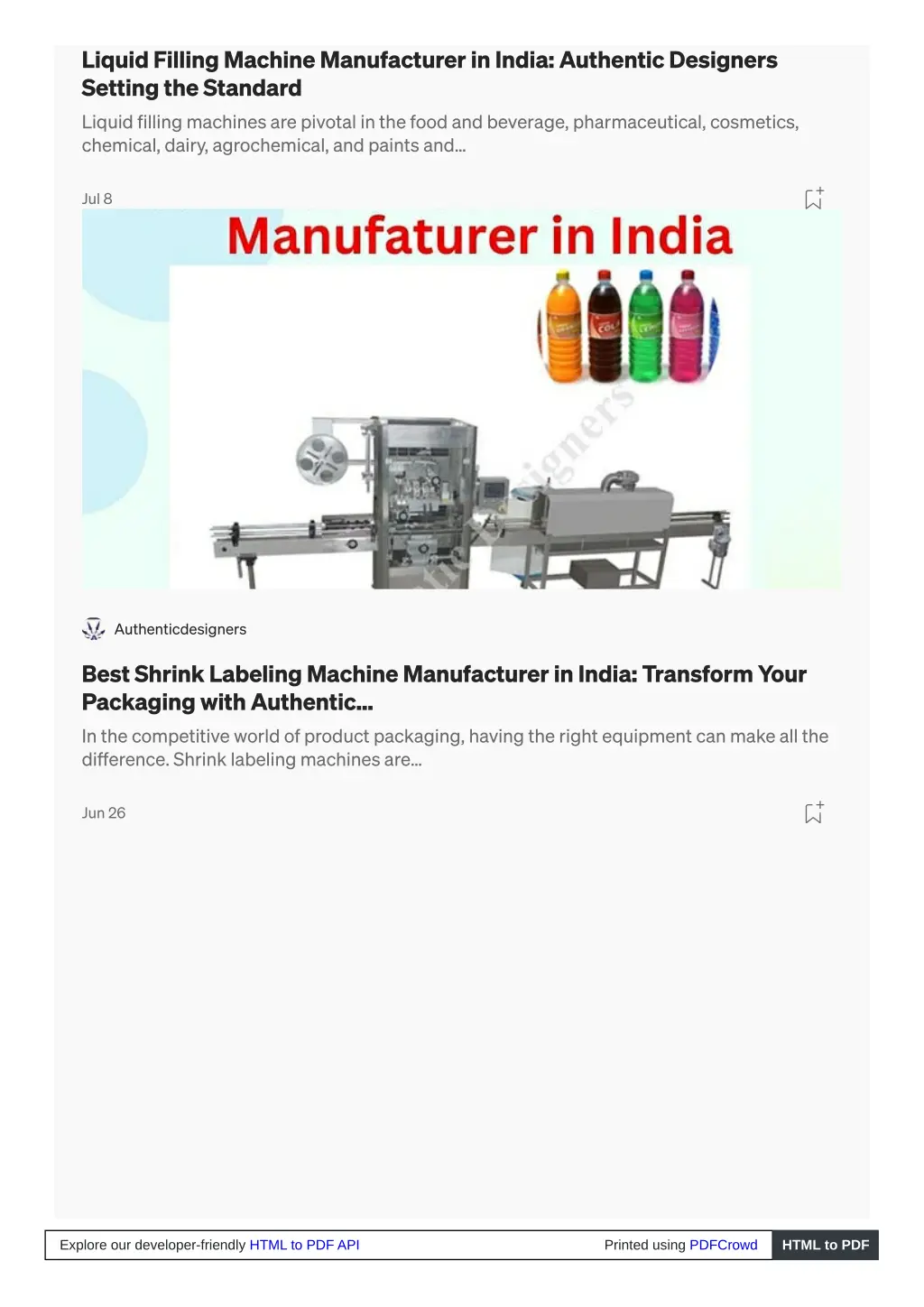 liquid filling machine manufacturer in india