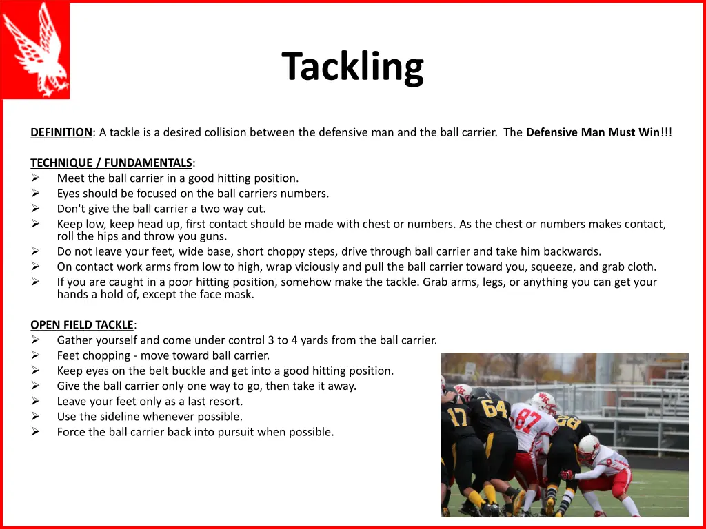 tackling