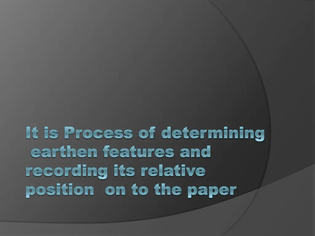 it is process of determining it is process