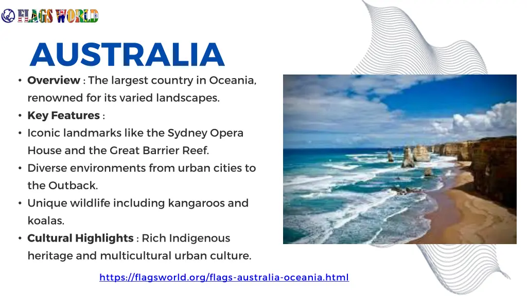 australia overview the largest country in oceania