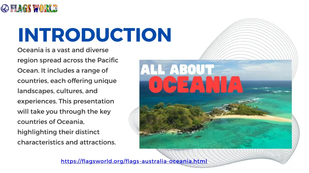 introduction oceania is a vast and diverse region