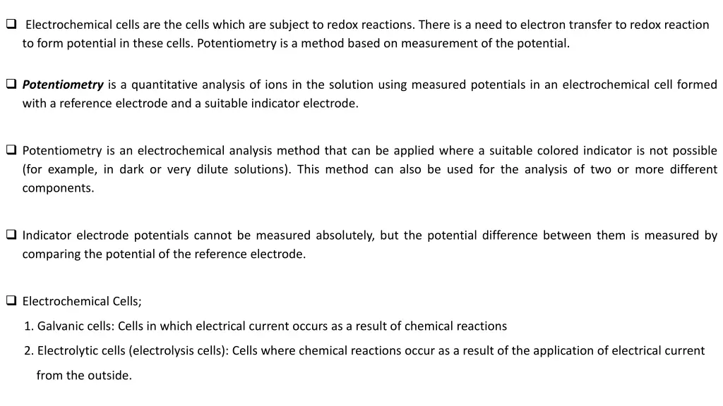 electrochemical cells are the cells which