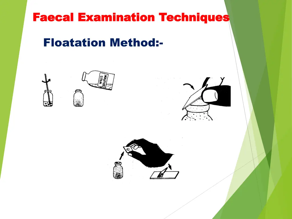 faecal faecal examination techniques examination 8