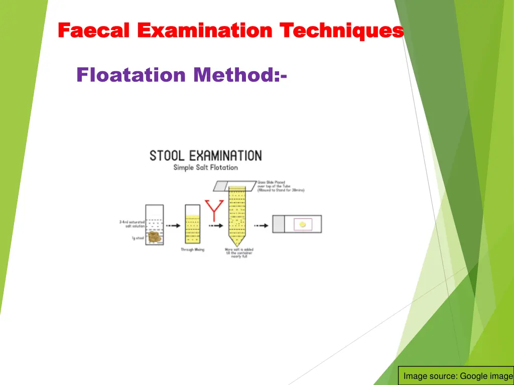 faecal faecal examination techniques examination 9