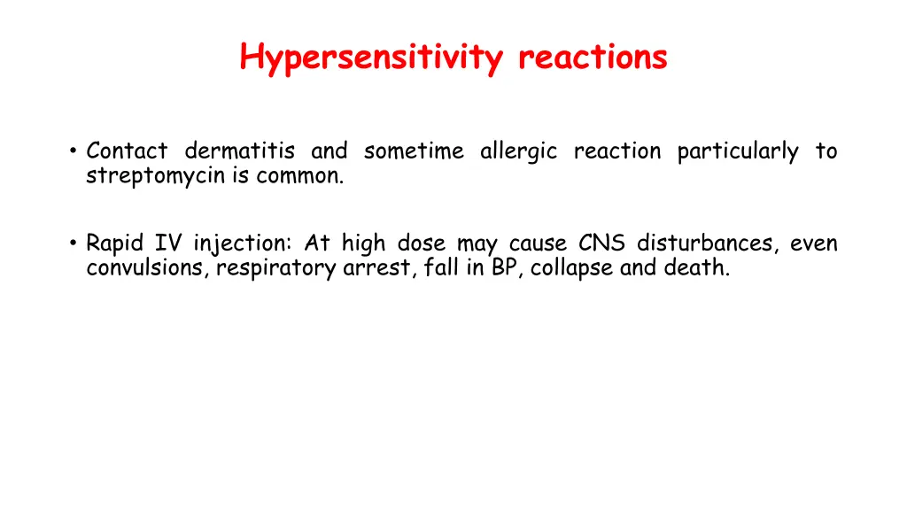 hypersensitivity reactions