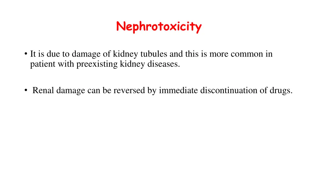 nephrotoxicity