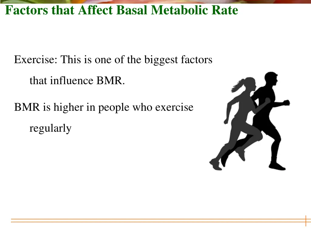 factors that affect basal metabolic rate