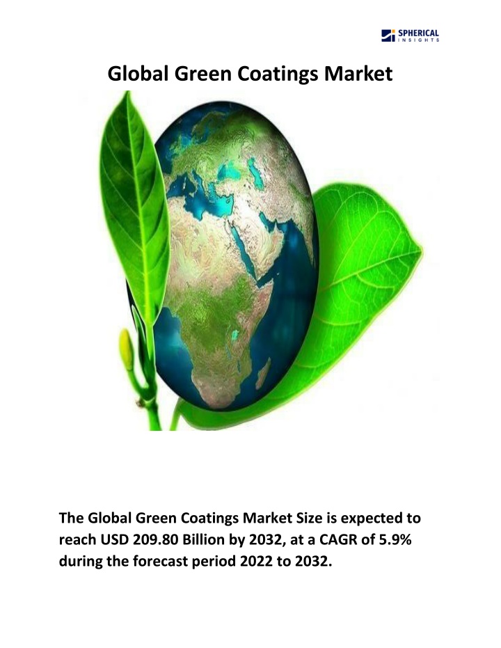 global green coatings market