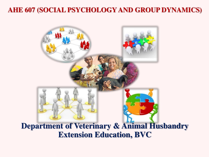 ahe 607 social psychology and group dynamics