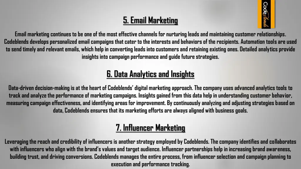 5 email marketing